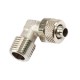 RACOR DE COMPRESION CONECTOR PL IMPLANTACION RACOR DE ENTRADA CODO ROSCA MACHO BSP CON. D4x6MM ROSCA