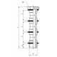 TORNILLO TRIPLE 1/4