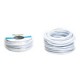 TUBO TECNICO TUBO PVC TRENZADO STANDARD TUBO PVC TRENZADO EN ROLLOS DE 50 M COLOR NATURO LONGITUD DE
