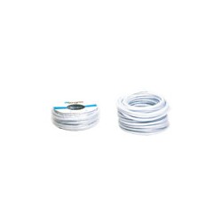 TUBO TECNICO TUBO PVC TRENZADO STANDARD TUBO PVC TRENZADO EN ROLLOS DE 50 M COLOR NATURO LONGITUD DE