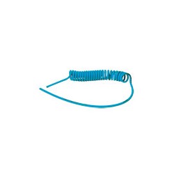Tubo Poliuretano Flexible Calib. Stand. Espiral (Cenflex) Ø10x7mm Azul 6m Ref. Legris 1462U10 04