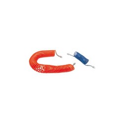 Tubo Poliamida Semi-Rígida Espiral Rosca BSPT 1/4 (Cenflex) Ø8x6mm Azul 6m Ref. 1472P08 04 13