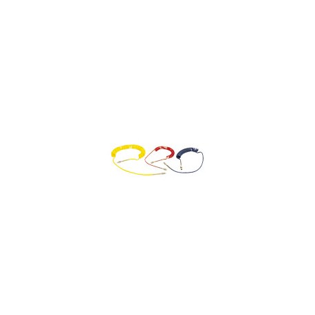 Tubo Poliuretano Flexible Espiral Rosca BSP 1/4 (Cenflex) Ø8x5mm Rojo 6m Ref. 1472U08 03 13