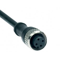 Cable conector A-K4P-M12-S-G-5M-BK-1-X-A-1