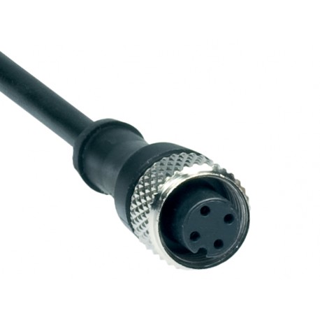 Cable conector A-K4P-M12-S-G-5M-BK-1-X-A-1