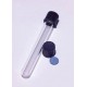 Tubo ensayo para cultivo 9ml fondo redondo vidrio borosilicato PYREX con tapón rosca SVL 14x100mm