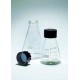 Matraz Erlenmeyer con rosca DIN graduado con tapa de plastico SVL42 1000ml