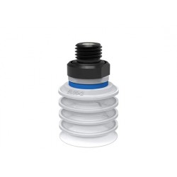 Ventosa BL30-2 Silicona FCM, G1/4" rosca macho con filtro de red