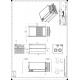 Variador de velocidad VLT FC-302P55KT5E20H1XGXXXXSXXXXAXBXCXXXXDX 55kW  IP20 NO PROFIBUS  Freno