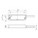 Sensor magnético de seguridad EX-BNS 40S-12Z-C Certificado Ex,-20ºC+60ºC IP65/IP67 longitud cable 1m
