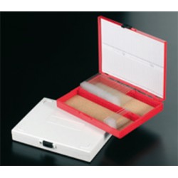 Caja 100 Portaobjetos Blanca