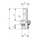 ADAPTADOR MACHO CILINDRICO 8 3/8