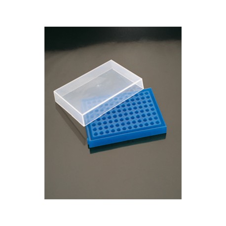 Gradilla 96 Pcr Azul