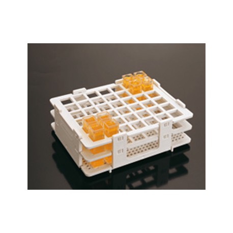 Gradilla Blanca 128x105x43mm