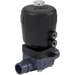 Válvula Diafragma 2/2 Vías Tipo 2030 DN25 PVC EPDM 2030-A-2-25,0-AD-PV-KM27-C-F
