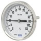 TERMOMETRO BIMETALICO A52.080 L Ø80 0...250ºC Ø8x45mm CONEXION DORSAL LISA