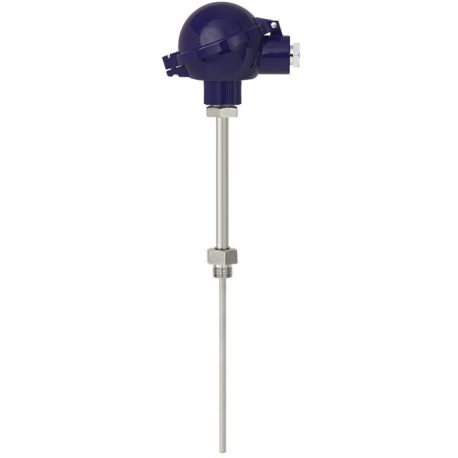 Termorresistencia TR10-B 2xPT100 3h Clase A G 1/2"B -30+300ºC ALUMINIO M24x1,5 Zócalo Cerámico