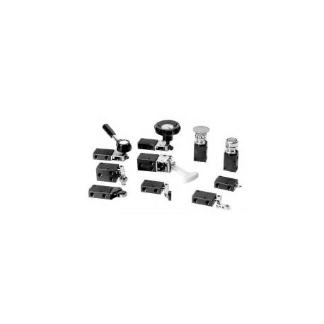 Válvula CA 3/2 Vías Monoestable NO Palanca de Rodillo G1/4" Resorte Mecánico ALR4