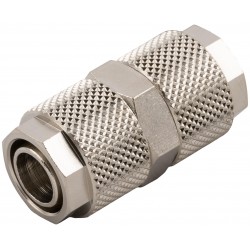 Racord Intermedio Recto Unión Doble Tubo 6x8 RDI8 Ref. 1040 8/6