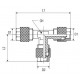 Racord Te Intermedia RTI8 Ref. 1230 8/6