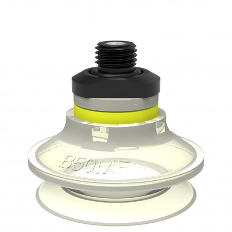 VENTOSA B50MF Poliuretano termoelastico G1/4" macho con filtro de red