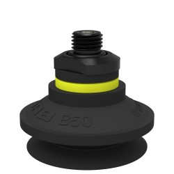 VENTOSA B50 Nitrilo PVC G1/4" macho con filtro de malla B50.30.05AB