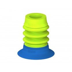 Ventosa Silicona 50º Dureza A, azul Ø34mm Soporte S1 G.BGI34S50.B3.S1.XXX.00
