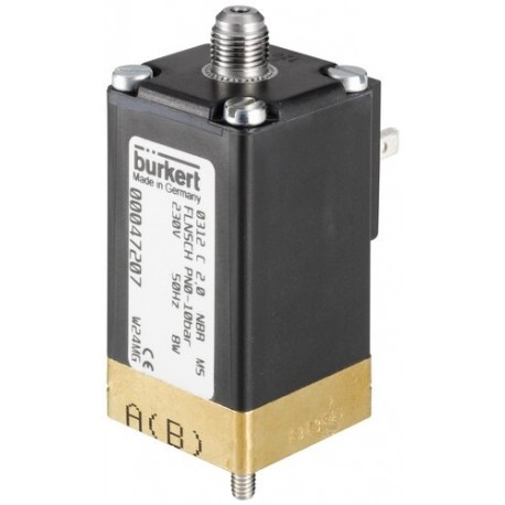 Electroválvula 3/2 1/8" NBR 24VAC 8W 0312-C-03,0-BB-MS-FB01-024/UC-08