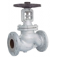 Válvula de Fuelle Fundición Nodular con Bridas PN25 Ø20 Accionamiento por Volante Fig: BV25063
