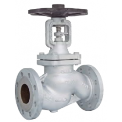 Válvula de Fuelle Fundición Nodular con Bridas PN25 Ø20 Accionamiento por Volante Fig: BV25063