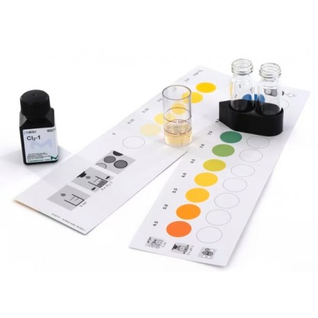 TEST CLORO AGUA 0.1-2ppm 100test