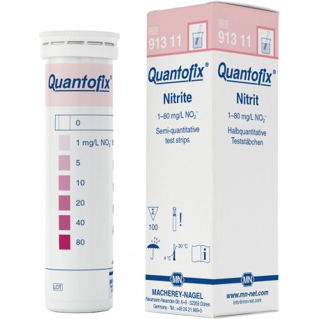 NITRITO QUANTOFIX 0-80mg/L 100u