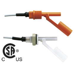 Interruptor de nivel magnético G1/2" PVDF Pmáx 10Bar Cable PVDF 1m IP68 Ref. NKP-15011