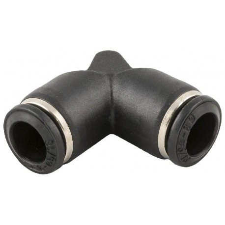 Racord Codo en L Intermedio Ø8mm Ref. Aignep 55130 8