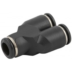 Racord a Y Intermedio Ø6mm 4mm Ref. AIGNEP 55310 6 4