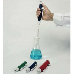Aspirador de pipetas com-pip azul