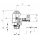 REGULADOR FLUJO CILINDRO 3 M5