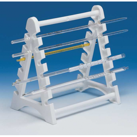 Soporte para 12 pipetas y termómetros