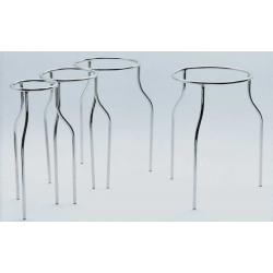 Soporte tripode redondo zinc 160mm