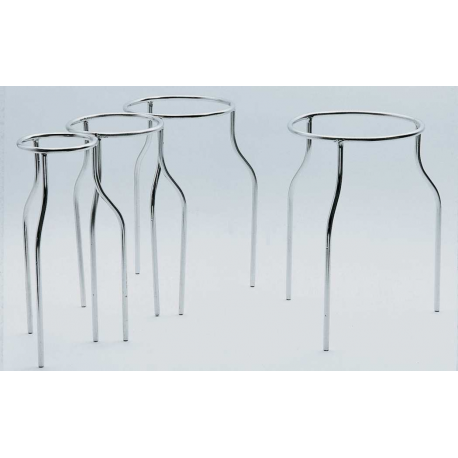 Soporte tripode redondo zinc 160mm