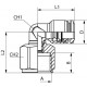 Racor a L orientable hembra cilíndrico 55106 8 1/4