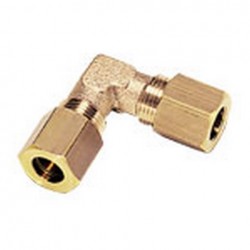 Racord Codo Igual 90º Latón Ø6mm Ref. LEGRIS 1020600