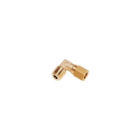 Racord Codo de entrada rosca Macho BSP Ø8mm R3/8 Ref. LEGRIS 1090817