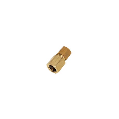 Racord Recto de entrada rosca Hembra BSP Cinlíndrico Ø6mm G1/8 Ref. LEGRIS 0114 06 10