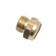 Silenciador Simple Macho BSP Cilíndrico Bronce M5x0.8 Ref. LEGRIS 0673 00 19