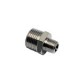 Racord Recto Unión Desigual doble Macho BSP cónica R1/8 R1/4 Ref. LEGRIS 0900 10 13