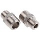 Racord Recto Unión Desigual doble Macho BSP cónica R1/8 R1/4 Ref. LEGRIS 0900 10 13