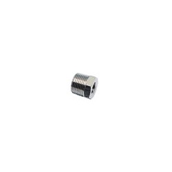ACCESORIO ROSCADO ADAPTOR EN LATON NIQUELADO MACHO/HEMBRA REDUCCION MACHO BSP CONICA, HEMBRA BSP CIL