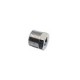 ACCESORIO ROSCADO ADAPTOR EN LATON NIQUELADO MACHO/HEMBRA REDUCCION MACHO BSP CONICA, HEMBRA BSP CIL