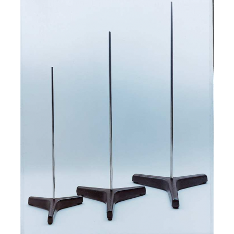 Soporte trípode inox 600x10